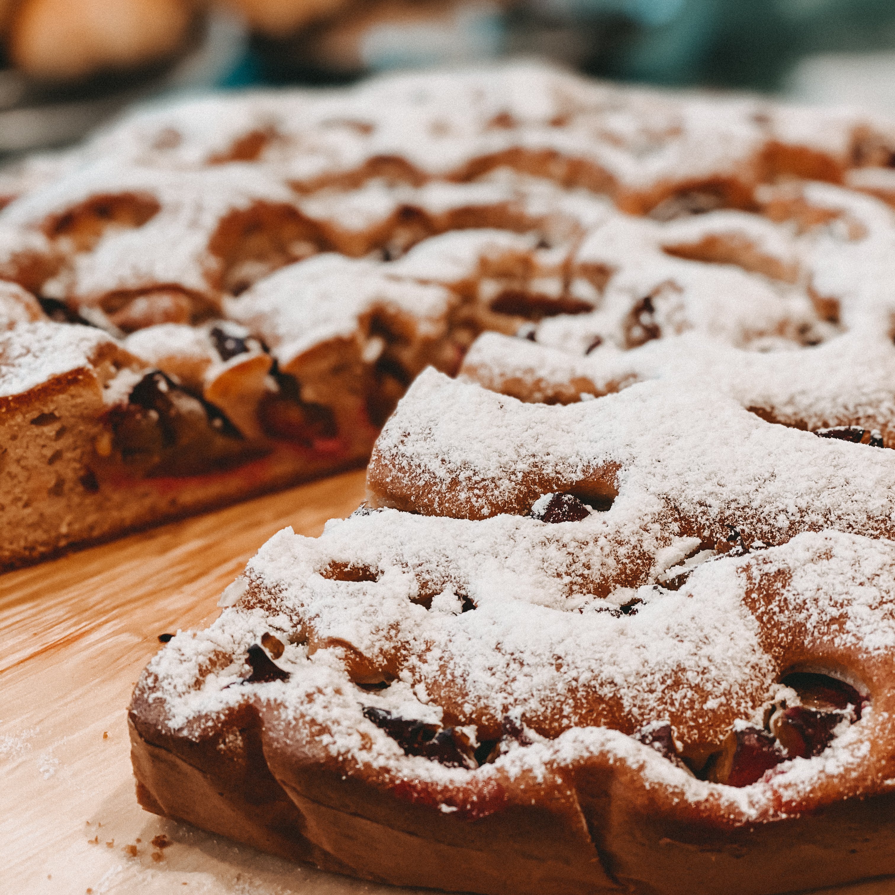 Sandkuchen mit Obst – Josef Schmitz, Café Printen Schmitz Sandkuchen mit Obst – Josef Schmitz, Café Printen Schmitz